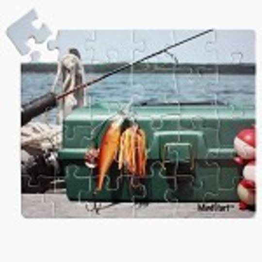24-piece Fishing Puzzle